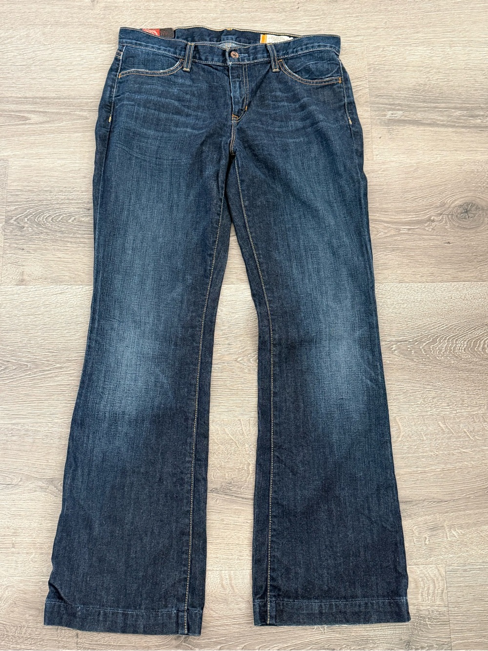 Gap 1969 Long & Lean Jeans Women’s 6 Dark Wash Bootcut Flare Stretch